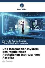 Das Informationssystem des Medizinisch-Rechtlichen Instituts von Paraíba