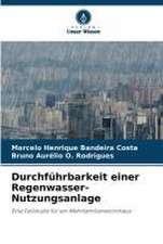 Durchführbarkeit einer Regenwasser-Nutzungsanlage