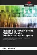 Impact Evaluation of the PROMAP Public Administration Program