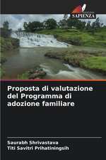 Proposta di valutazione del Programma di adozione familiare