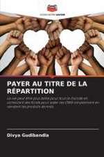 PAYER AU TITRE DE LA RÉPARTITION