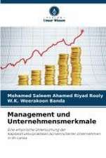 Management und Unternehmensmerkmale