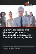 La partecipazione dei giovani al processo decisionale economico: Il caso di Mutare, Zimba