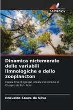 Dinamica nictemerale delle variabili limnologiche e dello zooplancton