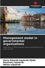 Management model in governmental organizations