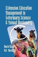 Extension Education Management In Veterinary Sciences And Animal Husbandry