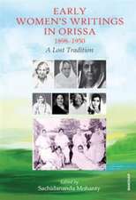 Early Women's Writings in Orissa 1898-1950