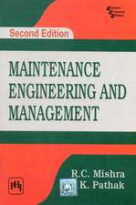 Maintenance Engineering and Management