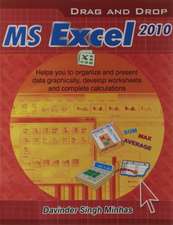 Drag Drop MS Excel 2010