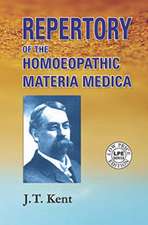 Repertory of the Homeopathic Materia Medica