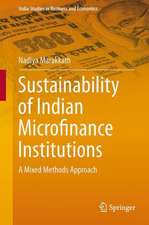 Sustainability of Indian Microfinance Institutions