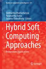 Hybrid Soft Computing Approaches: Research and Applications