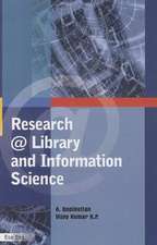 Research @ Library and Information Science: Prof (Dr) G Devarajan Festschrift