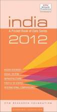 India 2012: A Pocket Book of Data Series