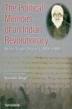 Political Memoirs of an Indian Revolutionary