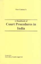 Handbook of Court Procedures in India