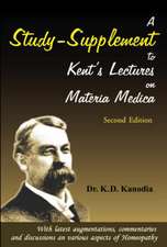 Study-Supplement to Kent's Lectures on Materia Medica