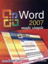 MS Word 2007 Made Simple