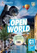 Open World Advanced Student's Pack (Student's Book without answers and Workbook without answers) English for Spanish Speakers