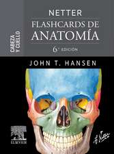 Netter. Flashcards de anatomía. Cabeza y cuello