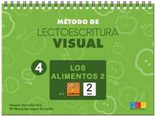 Método de lectoescritura visual 4. Los alimentos 2