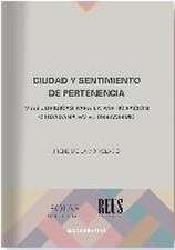 Ciudad y sentimiento de pertencia : vías jurídicas para la participación ciudadana en el urbanismo