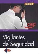 Vigilantes de Seguridad. Test Vol. II. Manuales