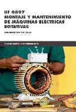 Montaje y mantenimiento de máquinas eléctricas rotativas