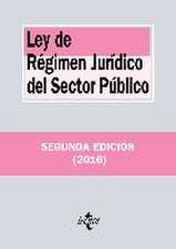 Ley de régimen jurídico del sector público