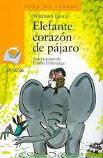 Elefante corazón de pájaro