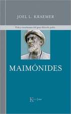 Maimonides: Vida y Ensenanzas del Gran Filosofo Judio