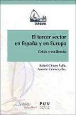 El tercer sector en España y en Europa : crisis y resilencia