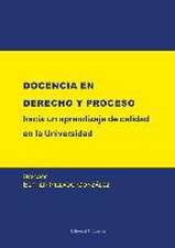 Docencia en Derecho y proceso : hacia un aprendizaje de calidad en la Universidad