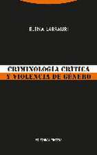 Criminología crítica y violencia de género (NE)