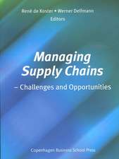 Managing Supply Chains