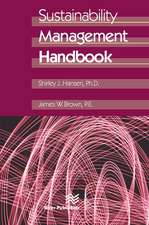 Sustainability Management Handbook