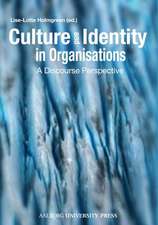 Culture & Identity in Organisations