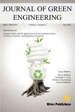 Journal of Green Engineering- Special Issue