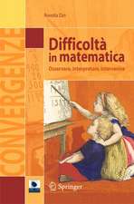 Difficoltà in matematica