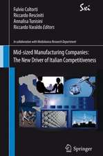 Mid-sized Manufacturing Companies: The New Driver of Italian Competitiveness