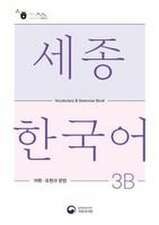 Sejong Korean Vocabulary and Grammar 3B