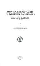 Shintō-Bibliography in Western Languages