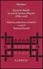 Filodemo, storia dei filosofi: La stoà da Zenone a Panezio (PHerc. 1018). Edizione, traduzione e commento