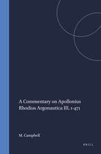 A Commentary on Apollonius Rhodius <i>Argonautica</i> III, 1-471