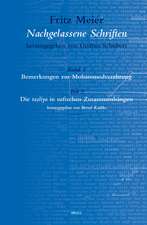 Fritz Meier, Nachgelassene Schriften, Band 1. Bemerkungen zur Mohammedverehrung, Teil 2. Die <i>taṣliya</i> in sufischen Zusammenhängen