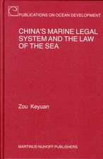 China's Marine Legal System and the Law of the Sea