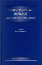 Conflict Prevention in Practice: Essays in Honour of Jim Sutterlin