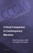 Critical Companion to Contemporary Marxism