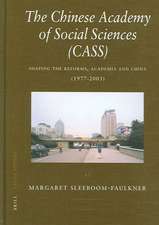 The Chinese Academy of Social Sciences (CASS)