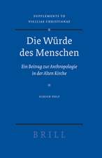 Die Würde des Menschen: Ein Beitrag zur Anthropologie in der Alten Kirche